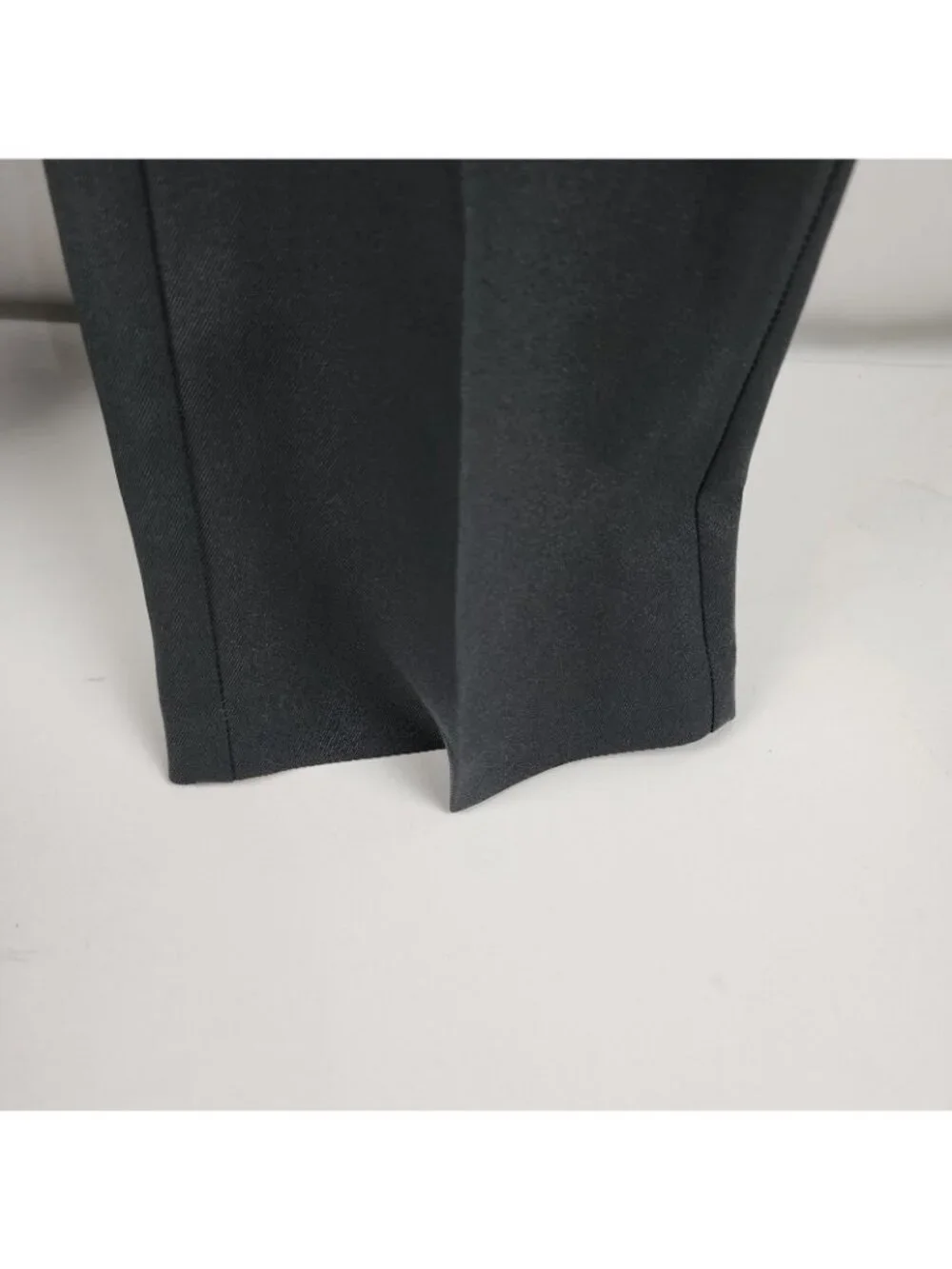 Haggar Premium Dress Pants Mens 34x32 Black Slim Straight Heathered NWT